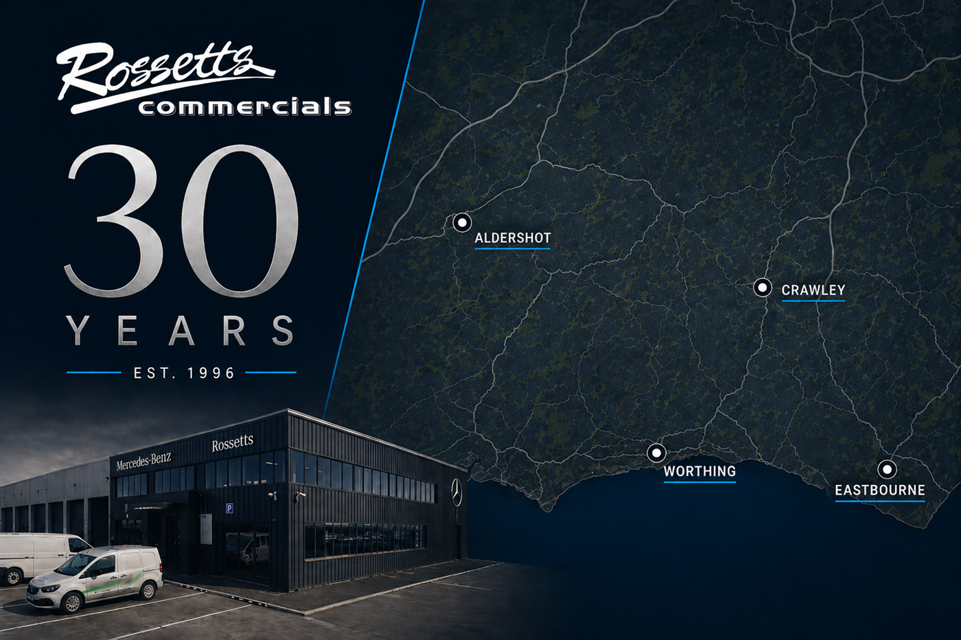 Rossetts Commercials Celebrates 30 Years of Keeping Businesses Moving