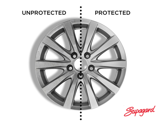 Supagard alloy wheel protection