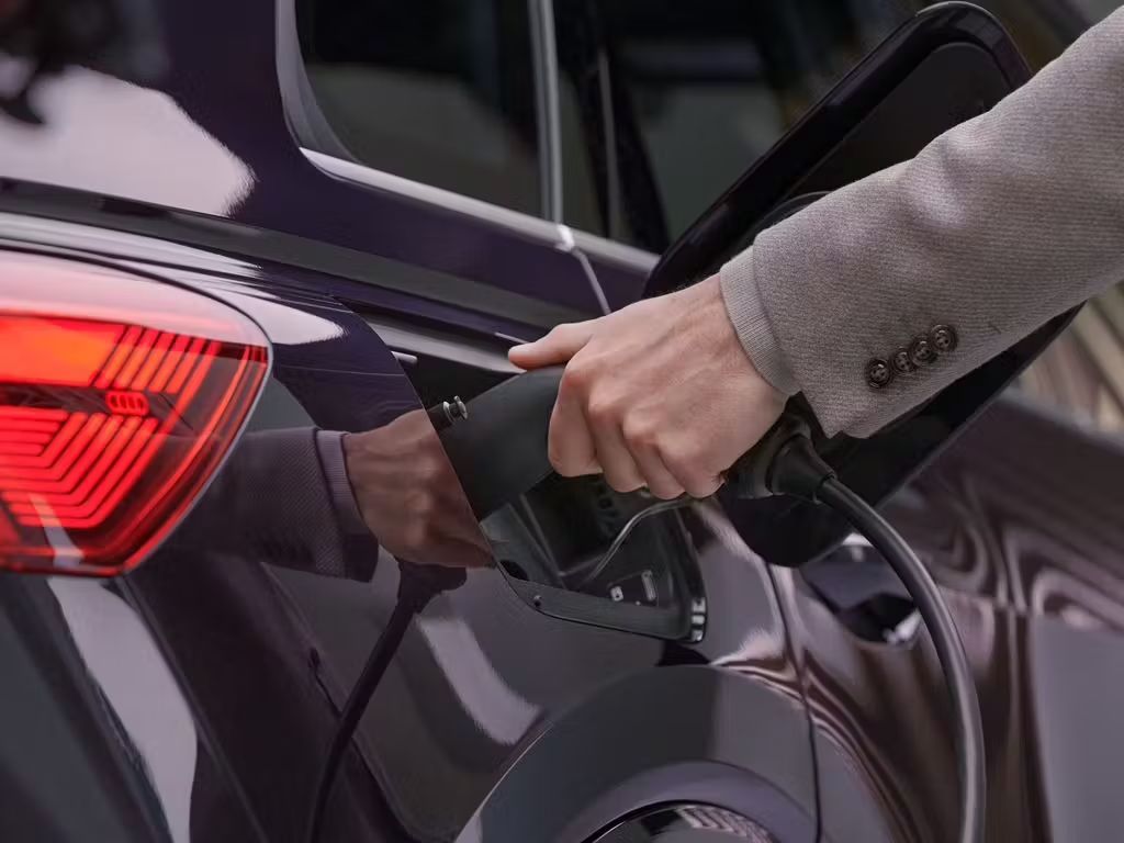 Audi Q4 E-Tron Charging port