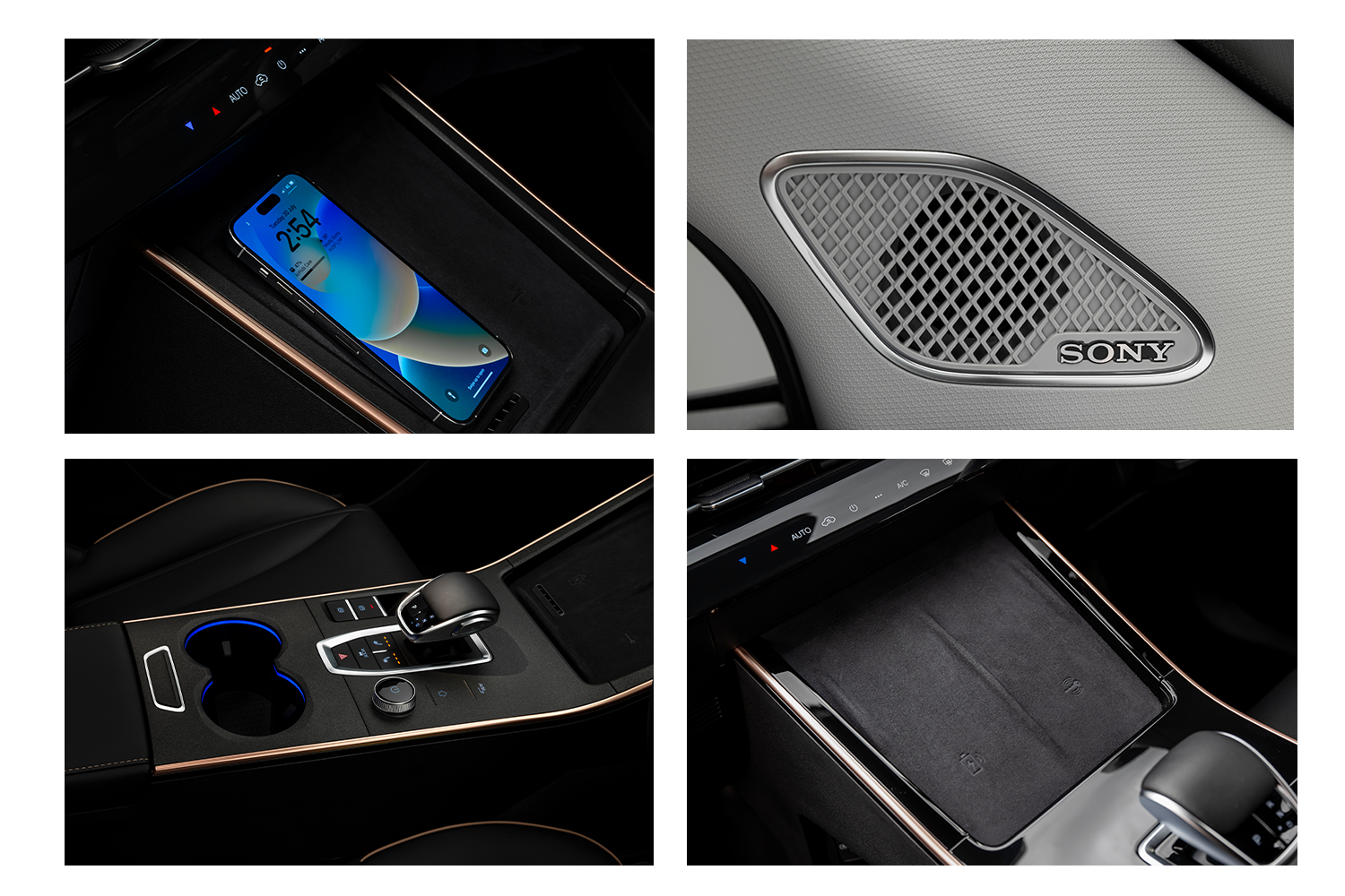 wireless charging pad and sony speaker sound system