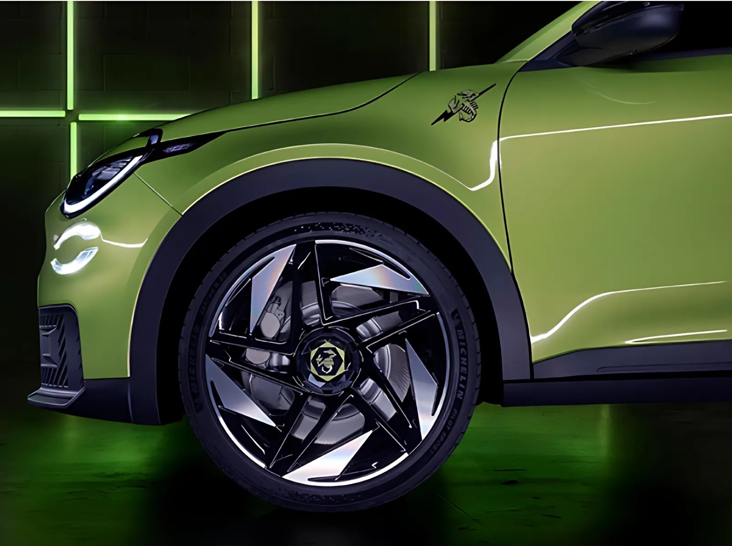 Abarth 600e wheels