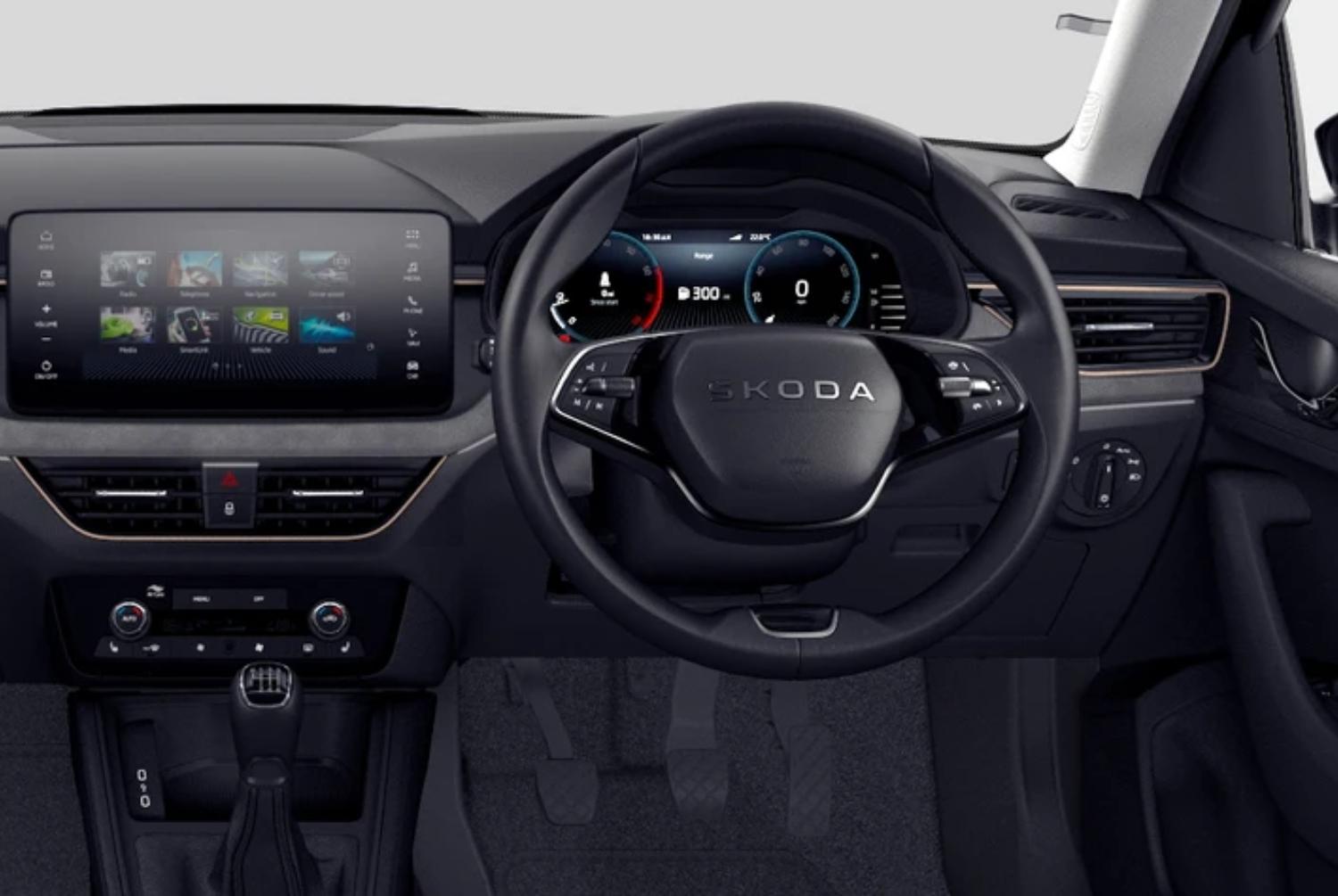 Skoda Kamiq driver cockpit