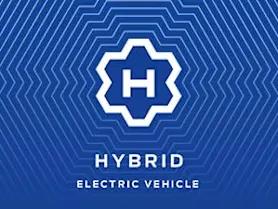 hybrid icon in blue.