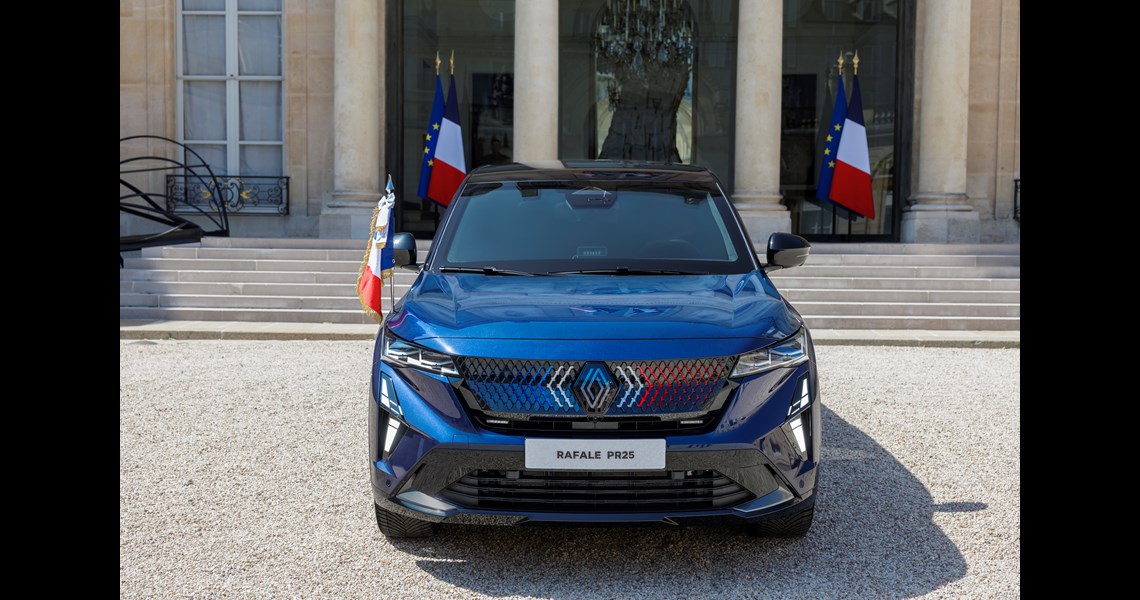 Presidential Renault Rafale: an exceptional vehicle crafted to the requirements of the French Presidency