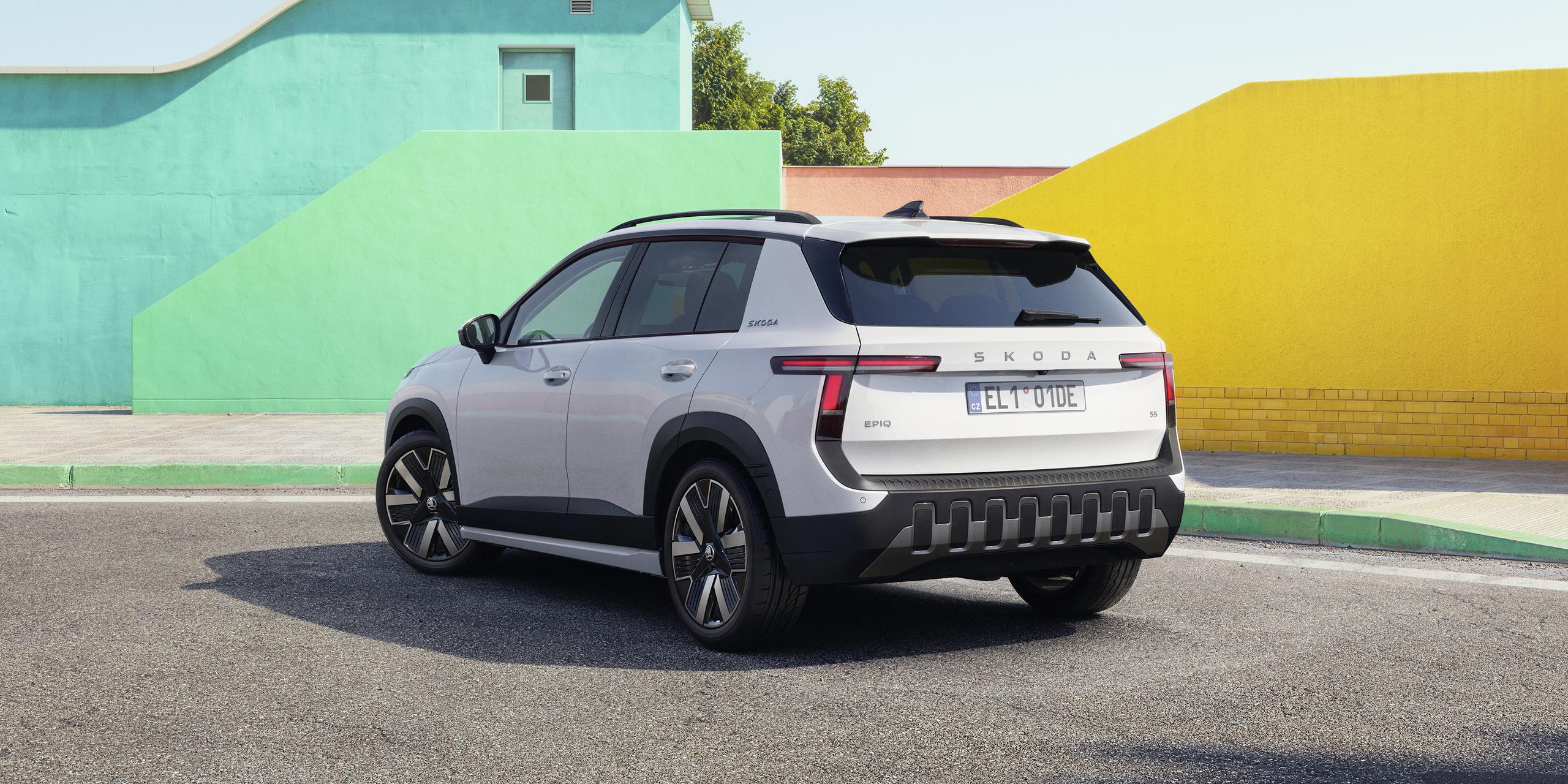 SKODA Epiq Rear Side Exterior