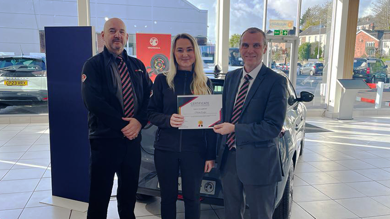 Chloe is our Employee of the Quarter!