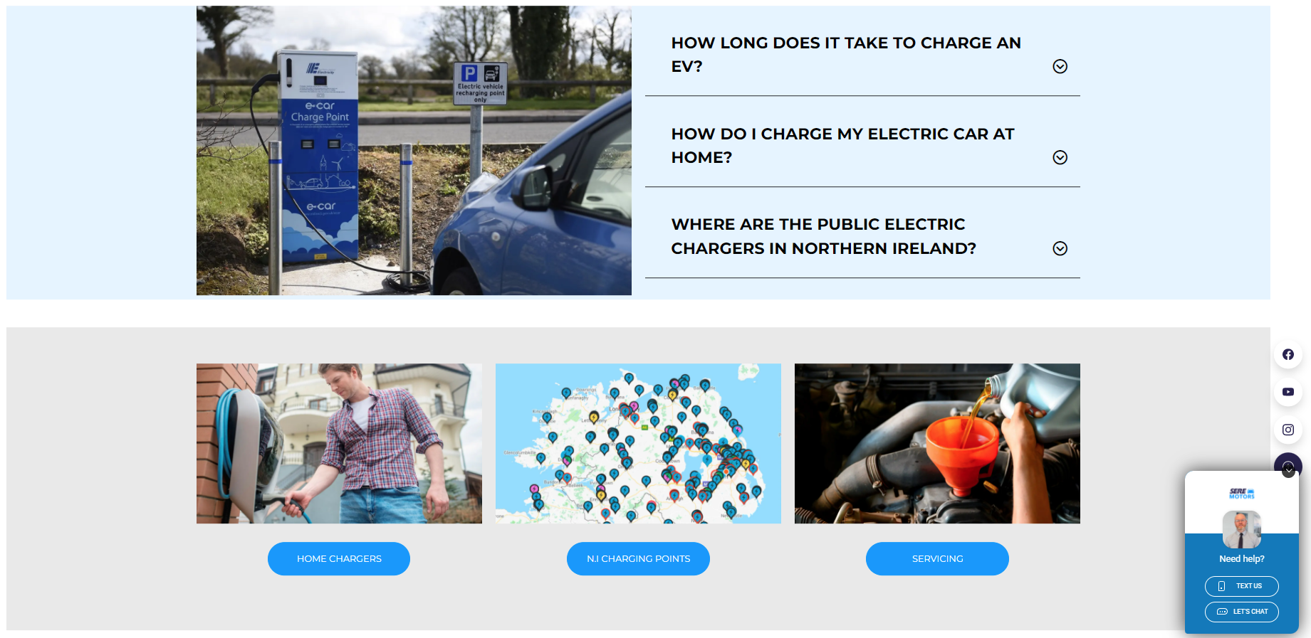 electric car page