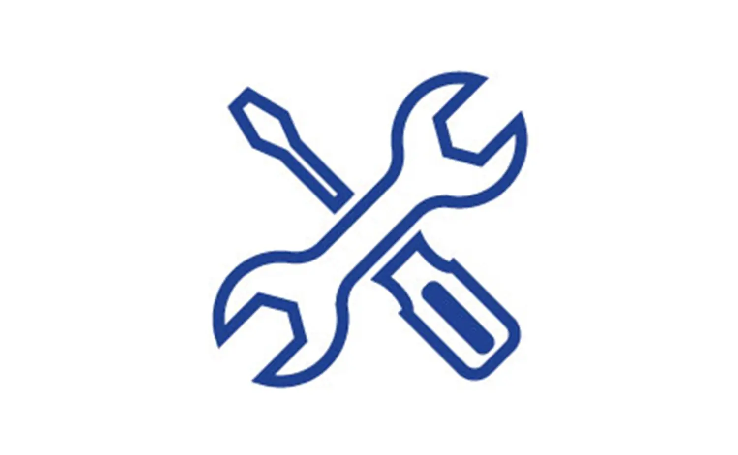 Spanner and screwdriver icon png