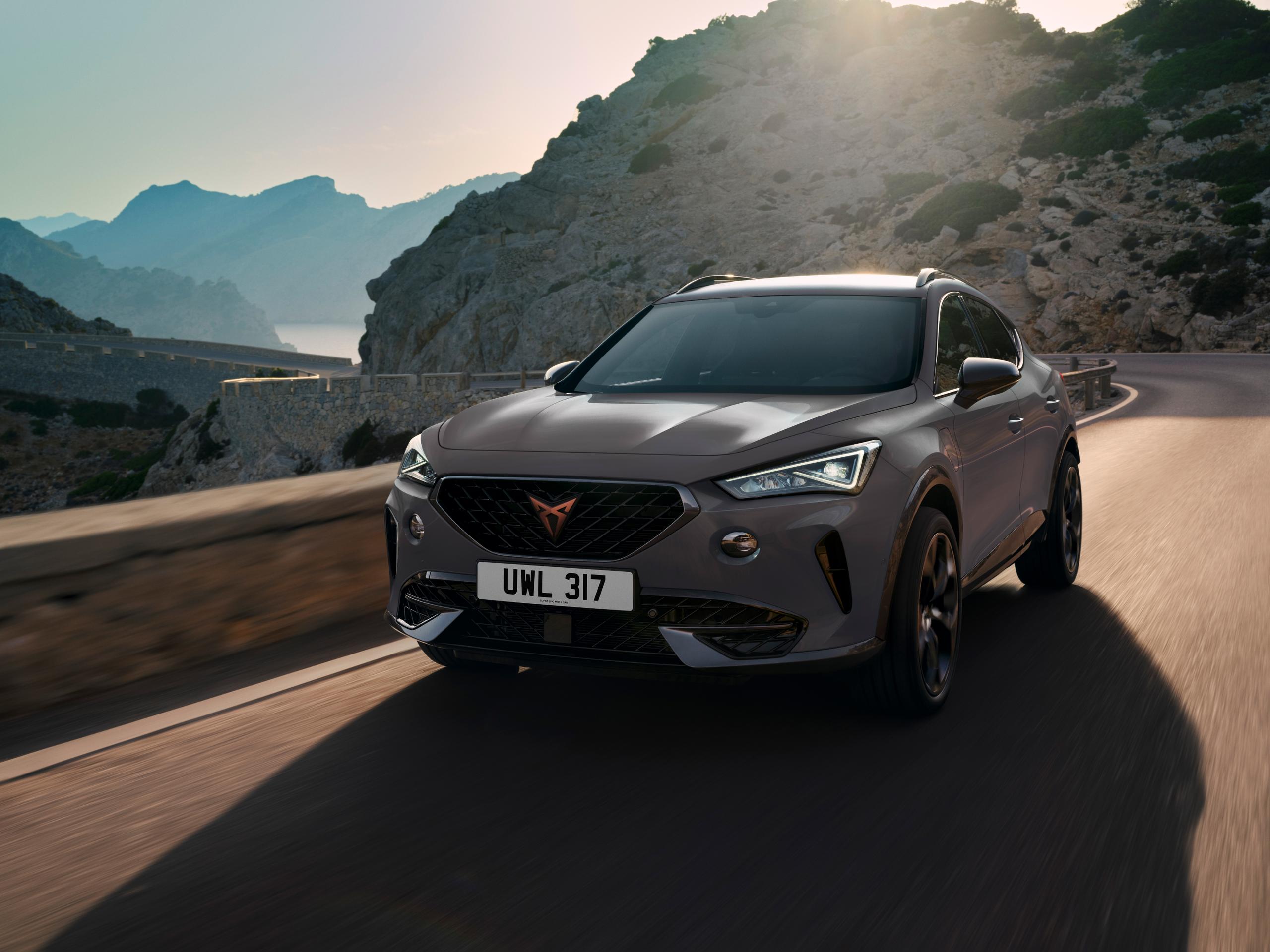 CUPRA Driving Exterior View