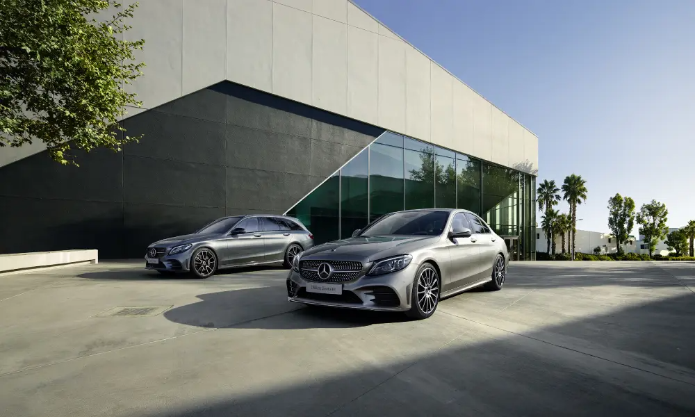 Silver Mercedes-Benz Vehicles