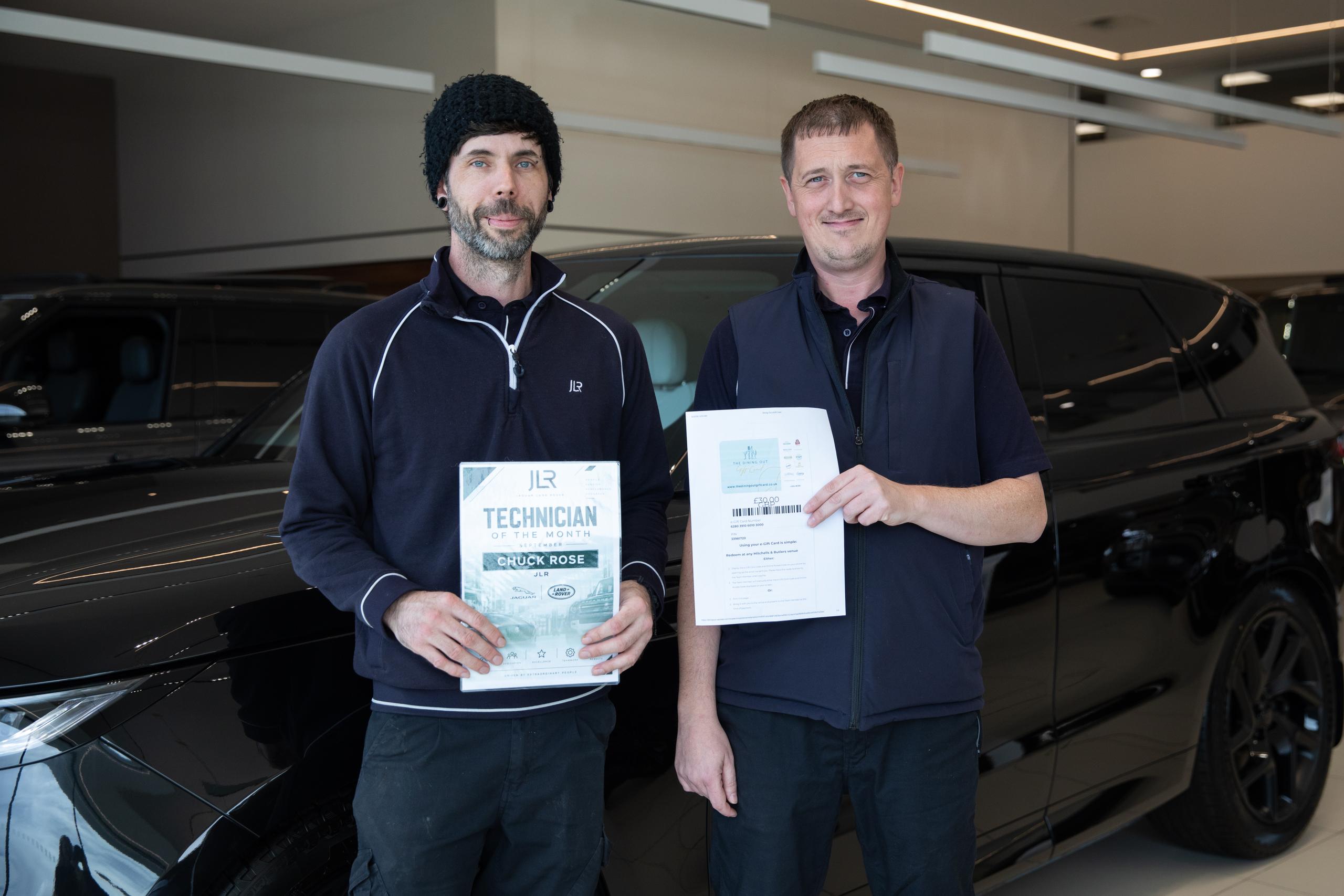 Technician of the Month: Chuck