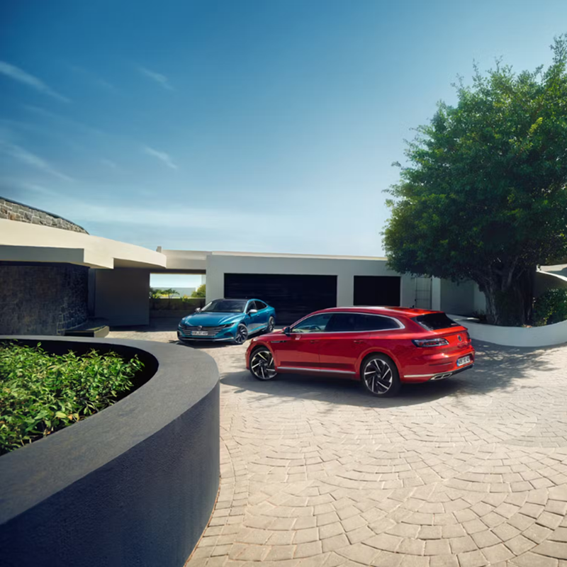 Volkswagen Vehicles Parked