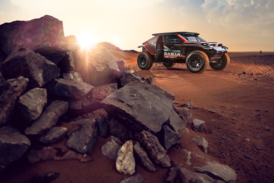 The Dacia Sandriders get ready to rock Maroc