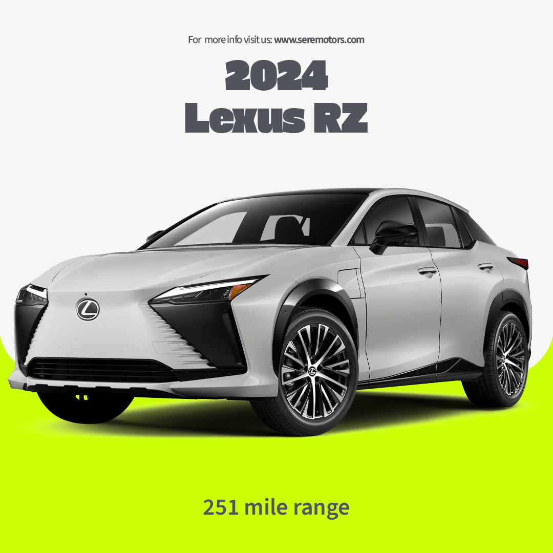 White 2024 Lexus RZ Takumi