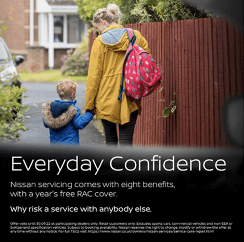 Nissan Service Retention | Everyday Confidence