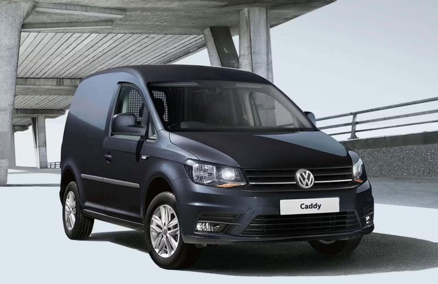 Black Volkswagen Caddy