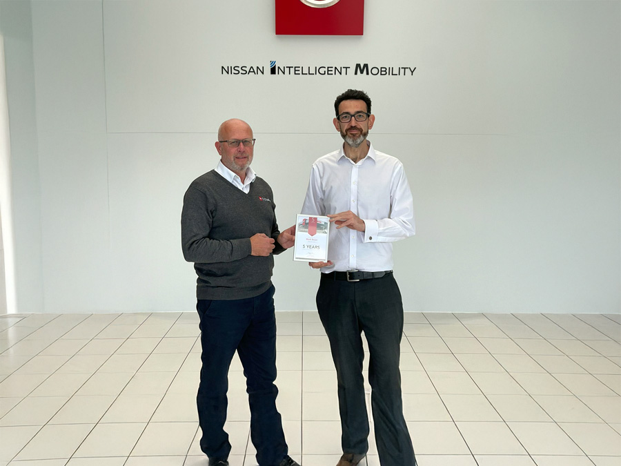 Mark is celebrating 5 Years Service 