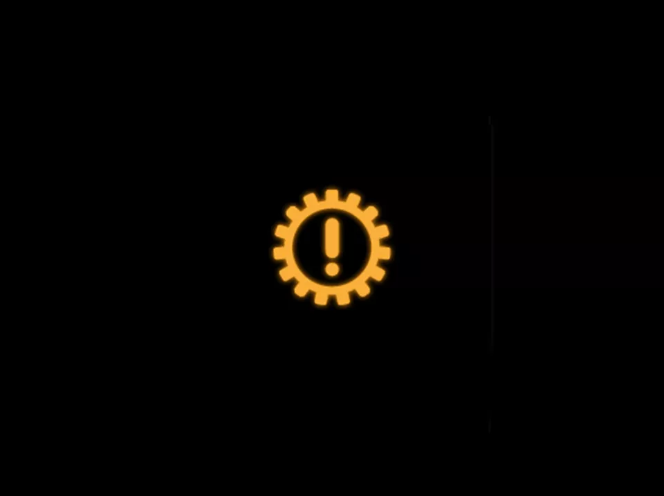 Automatic Gear box warning light
