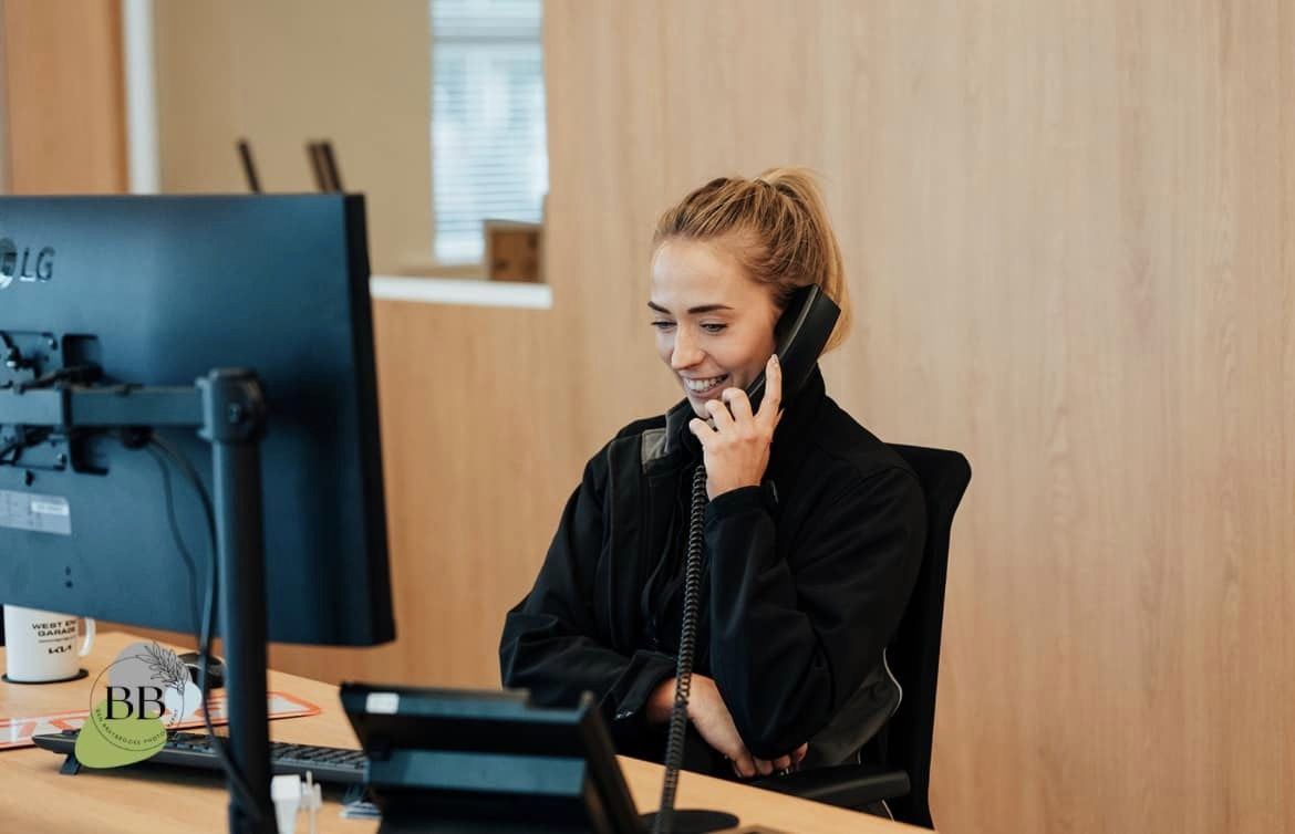 Woman on the phone