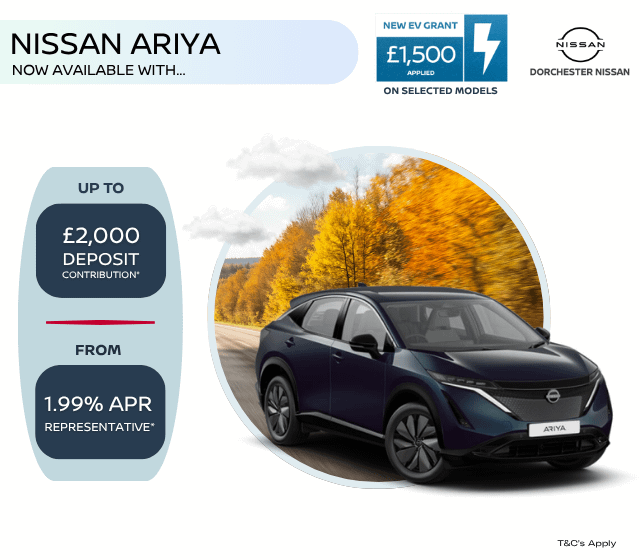 Nissan ARIYA PCP Offers 