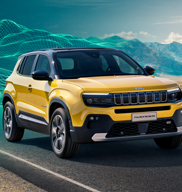 yellow jeep