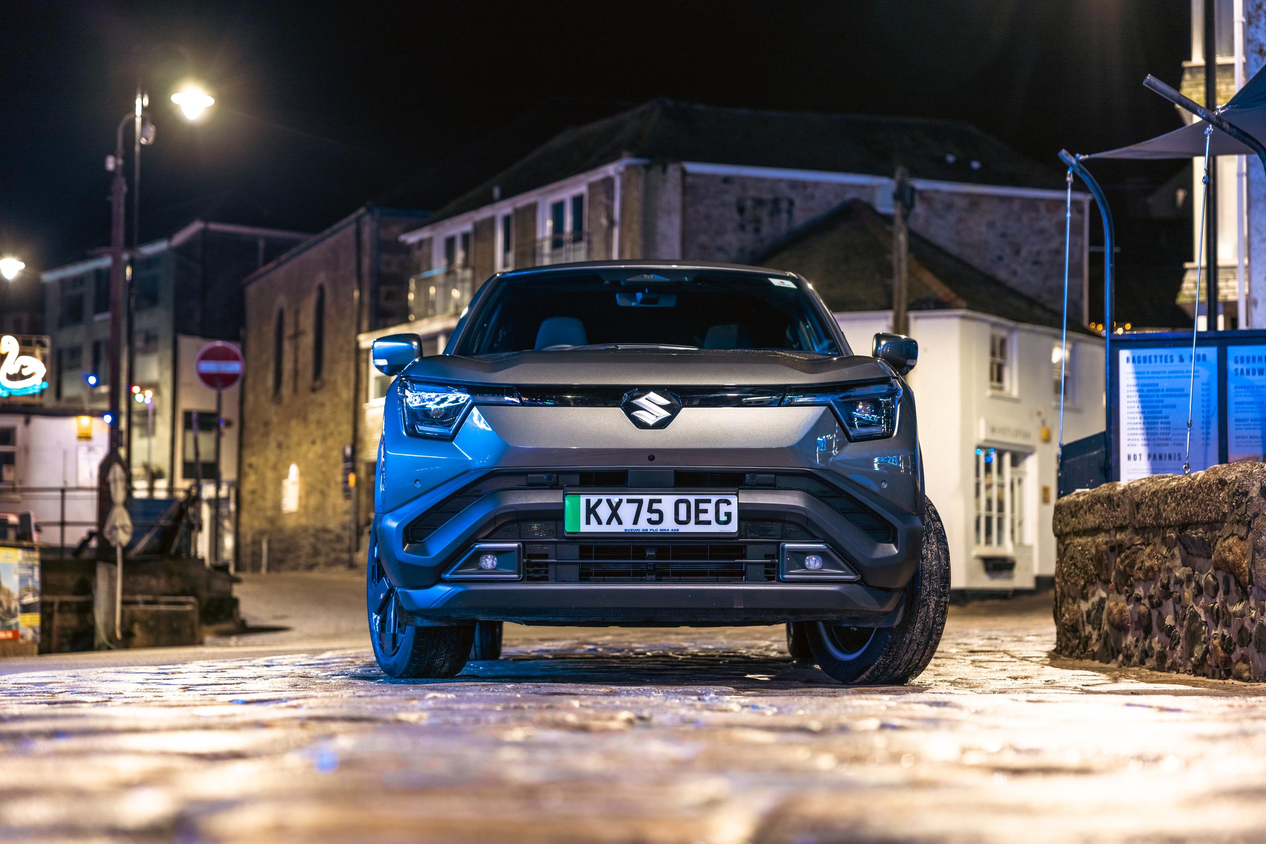 front view of Suzuki e-vitara