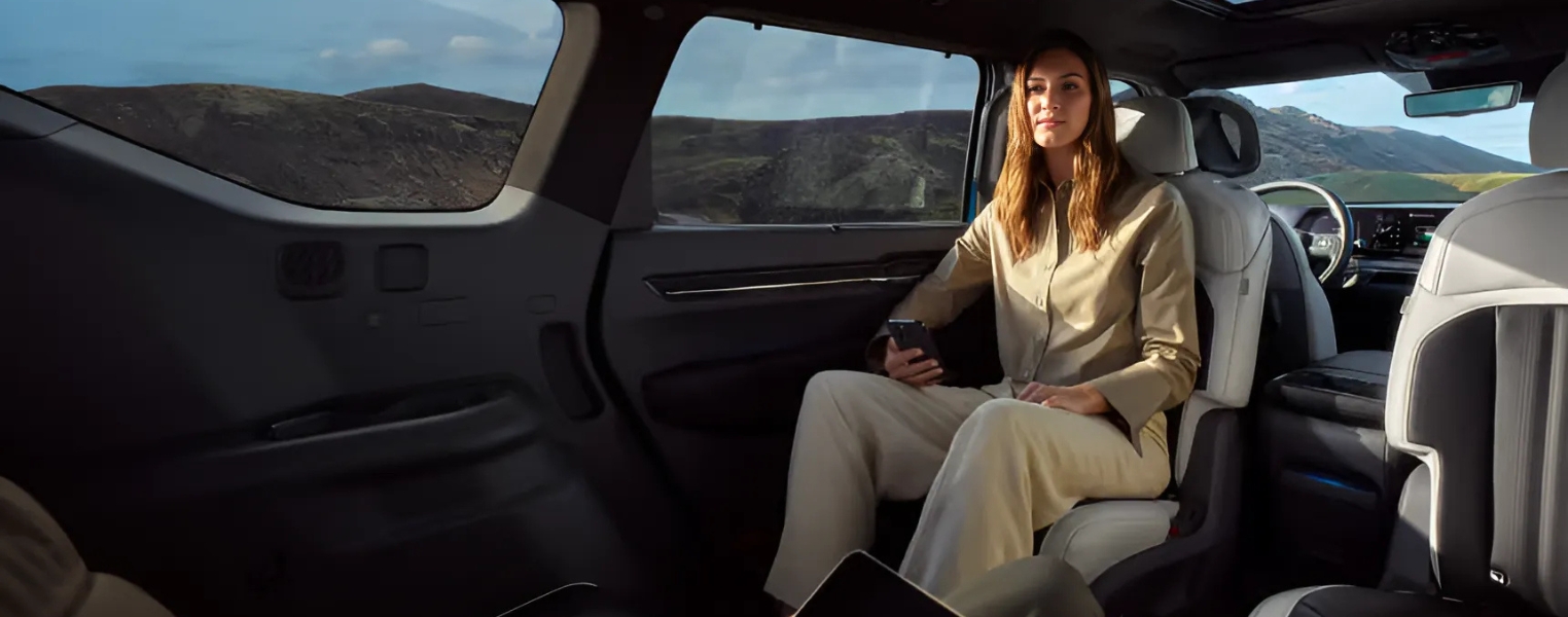 Kia EV9 Seat configuration.