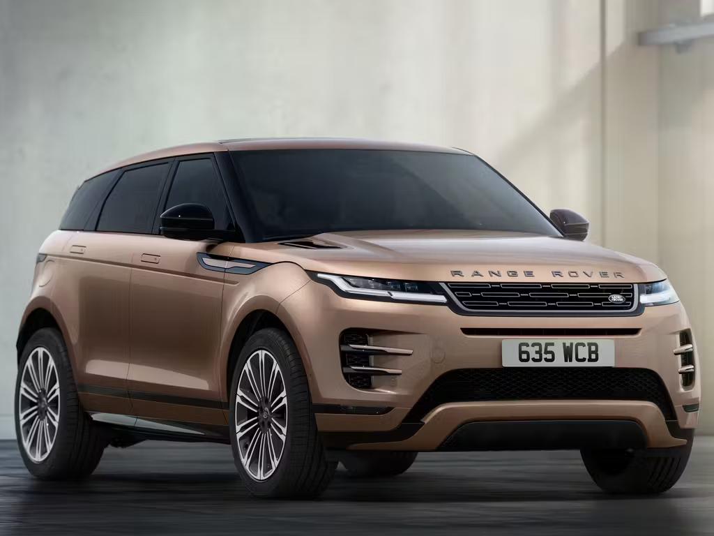 Range Rover Evoque Front Side View