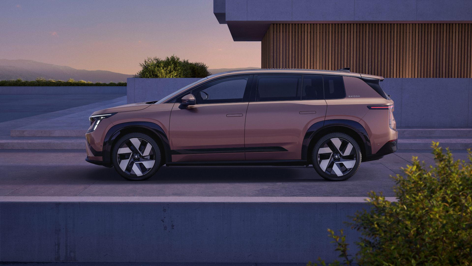 The all-new, all-electric Škoda Peaq