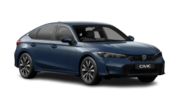Blue Honda Civic e:HEV