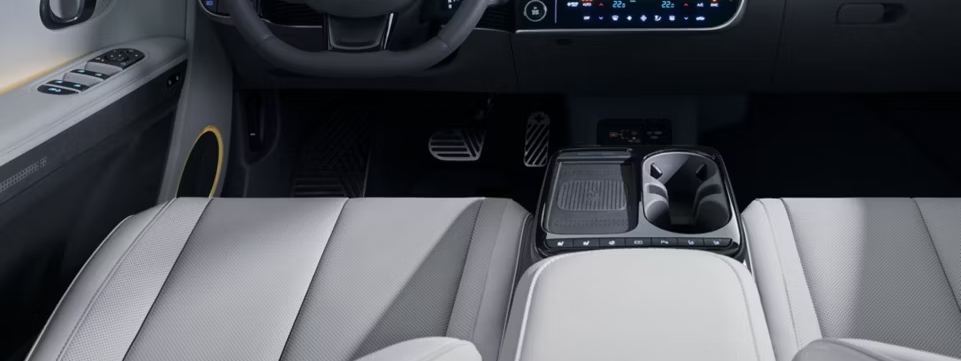 interior of car