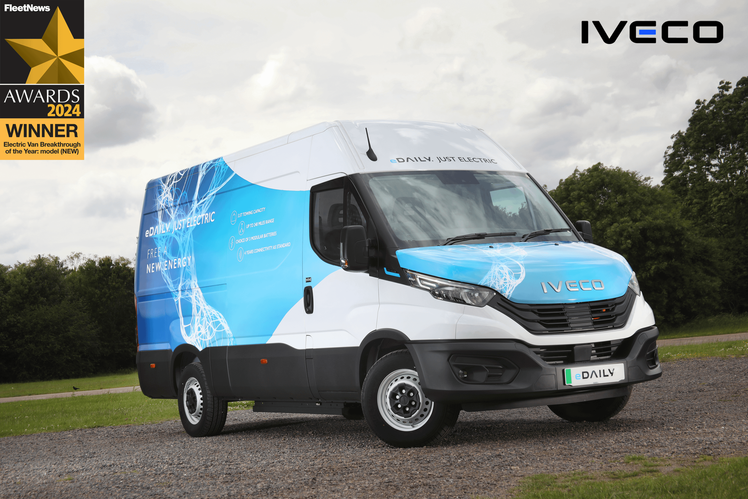Forward-thinking IVECO eDaily wins Fleet News ‘Electric Van Breakthrough of the Year’ Award