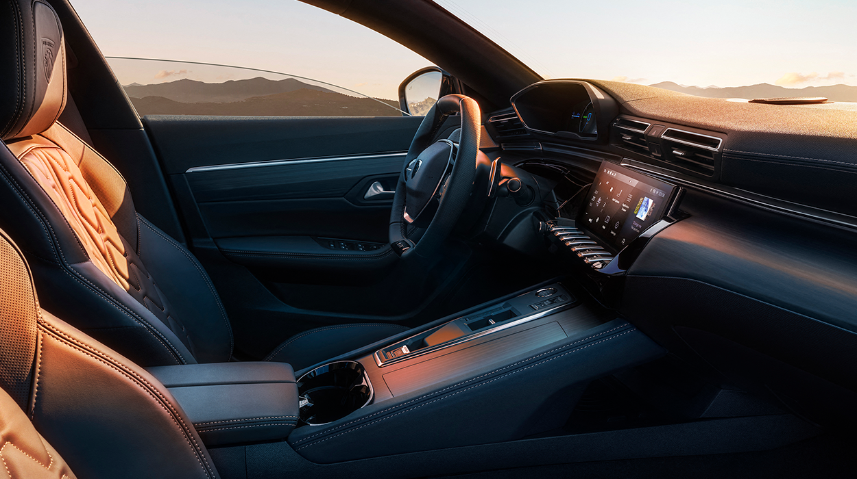 Peugeot 508 interior seating