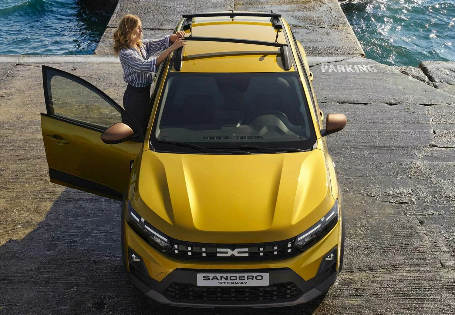 roof bars on the dacia new sandero stepway