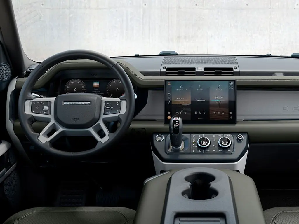 Land Rover Defender interior
