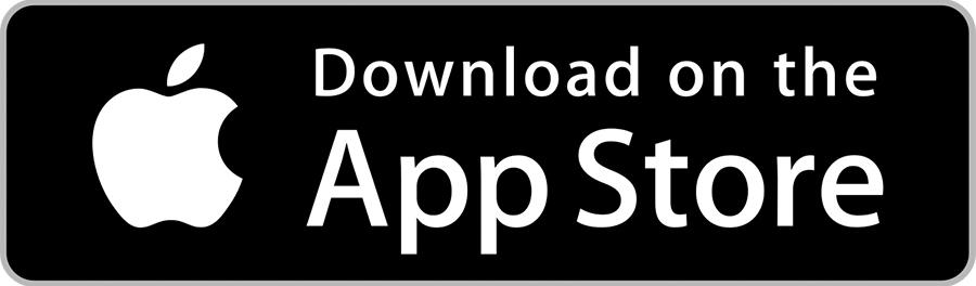 Download on apple store logo.