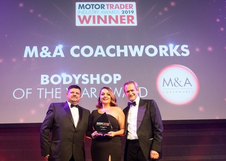 M&A Coachworks wins bodyshop award of the year