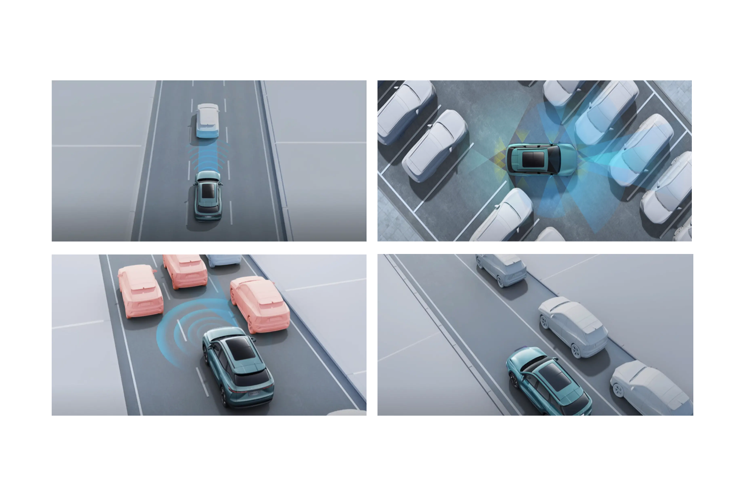 driver assistance systems illustrations