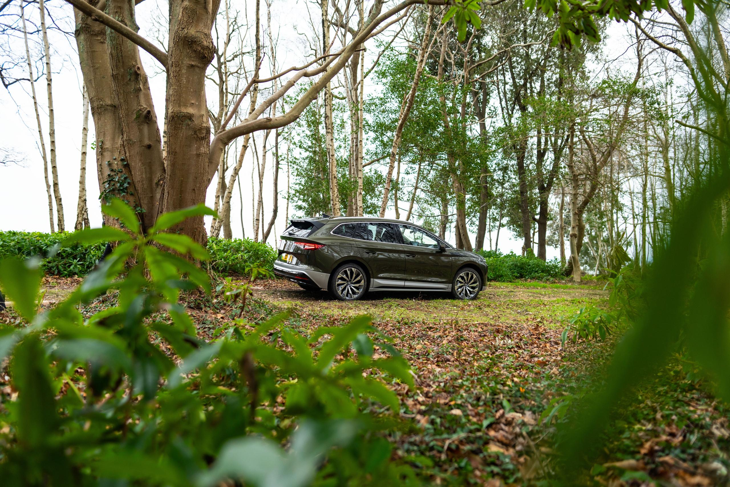 SKODA Enyaq Rear Side View