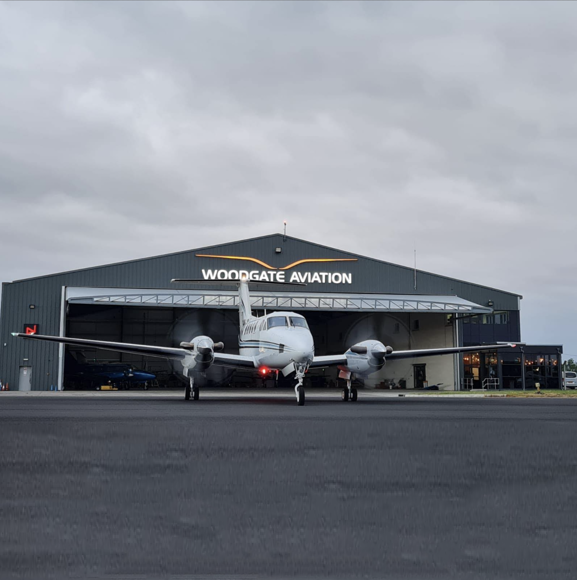 Woodgate Aviation Belfast hanger