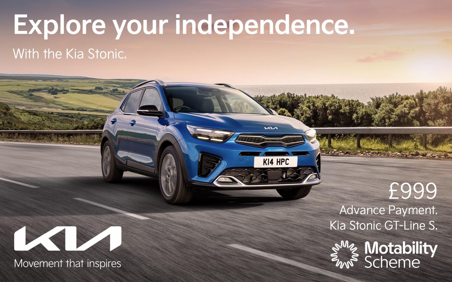 Kia Stonic on motability