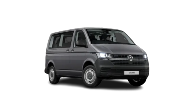 Grey New Volkswagen Transporter Shuttle S