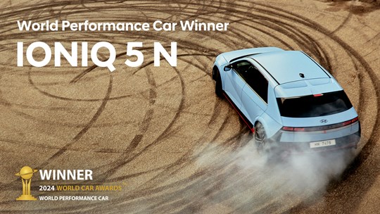 Hyundai IONIQ 5 N Charges On With 2024 World Performance Car Award Victory