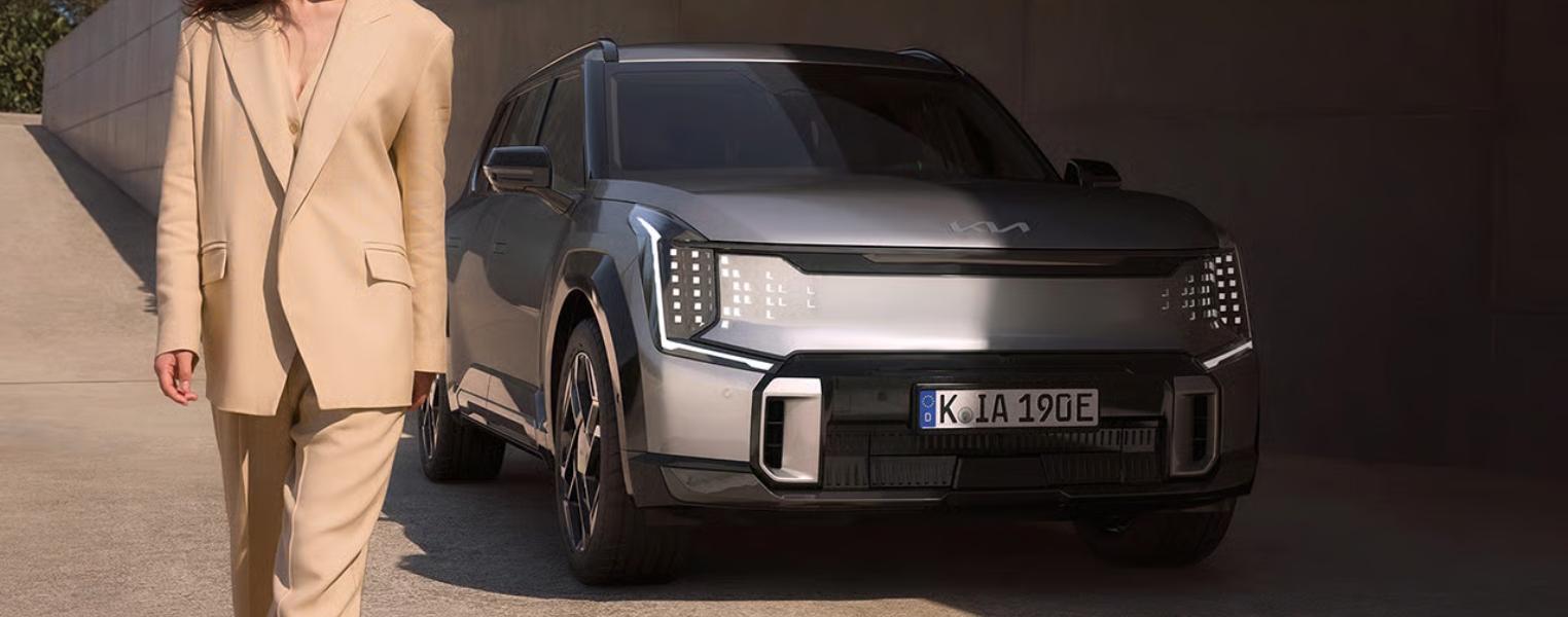 Kia EV9 GT Exterior Front View