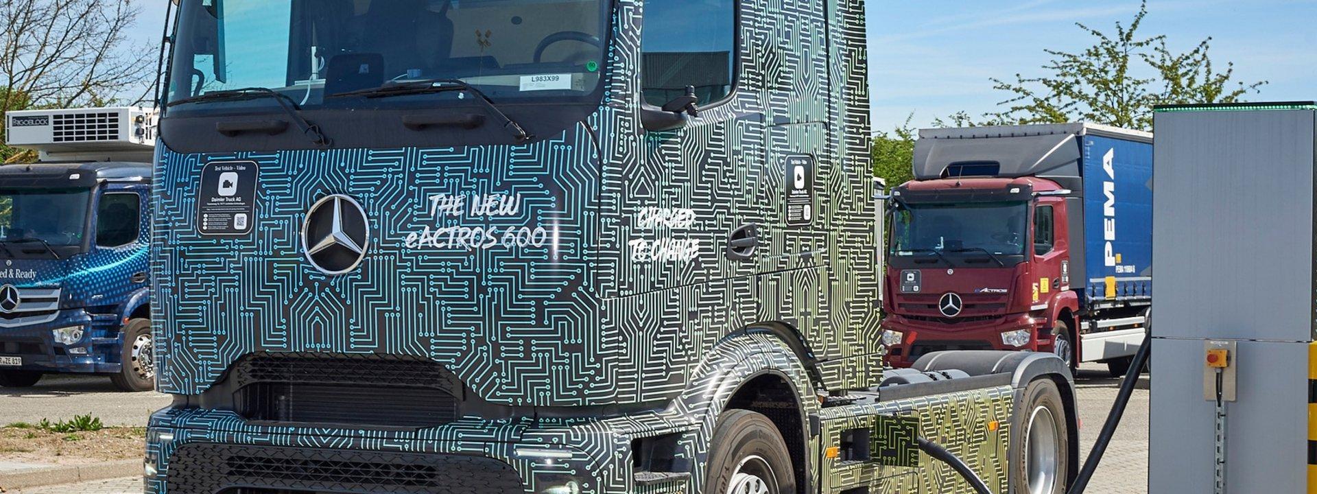 Mercedes-Benz Trucks developers successfully test electric charging at 1,000 kilowatts