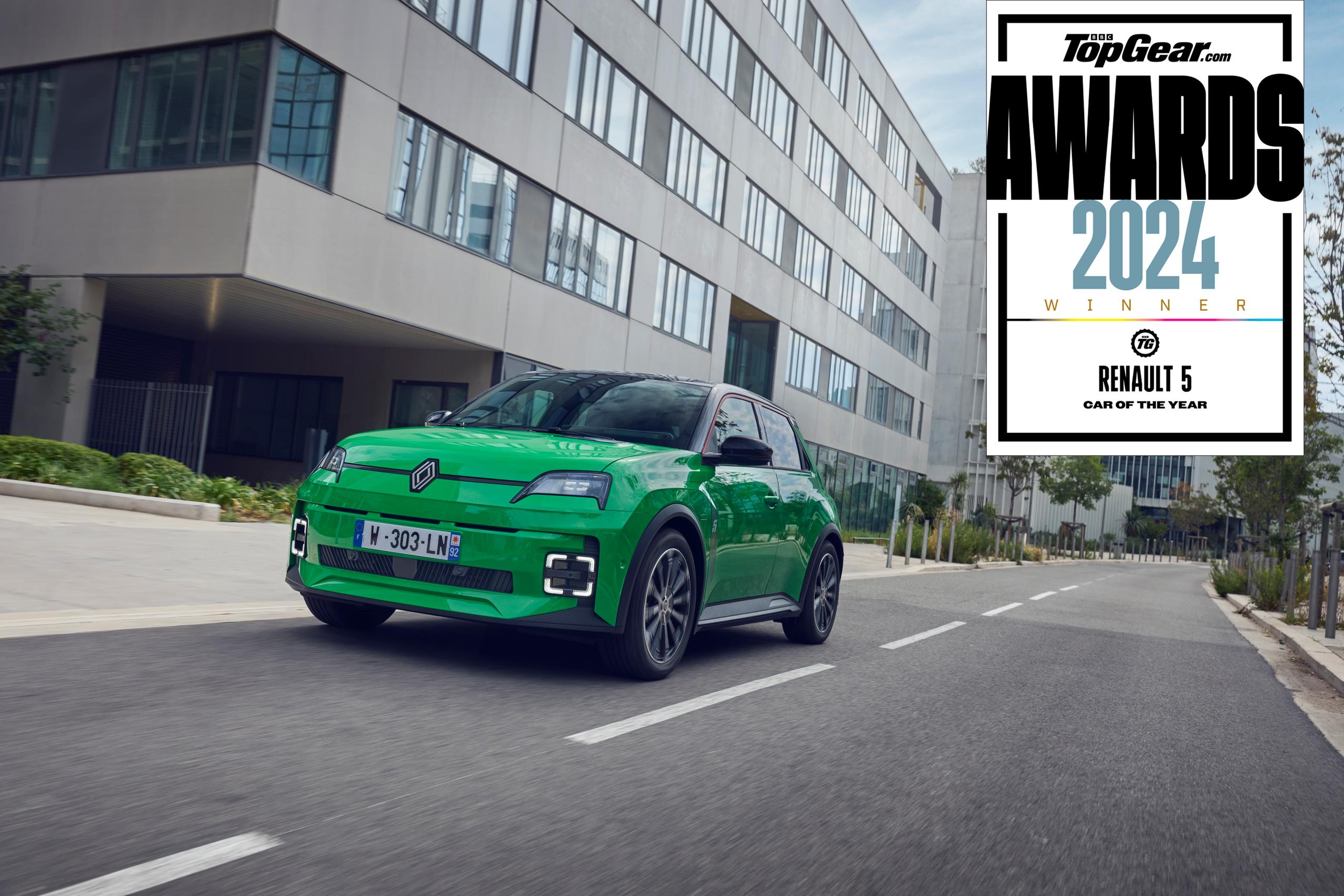 Renault 5 E-Tech Electric Crowned 