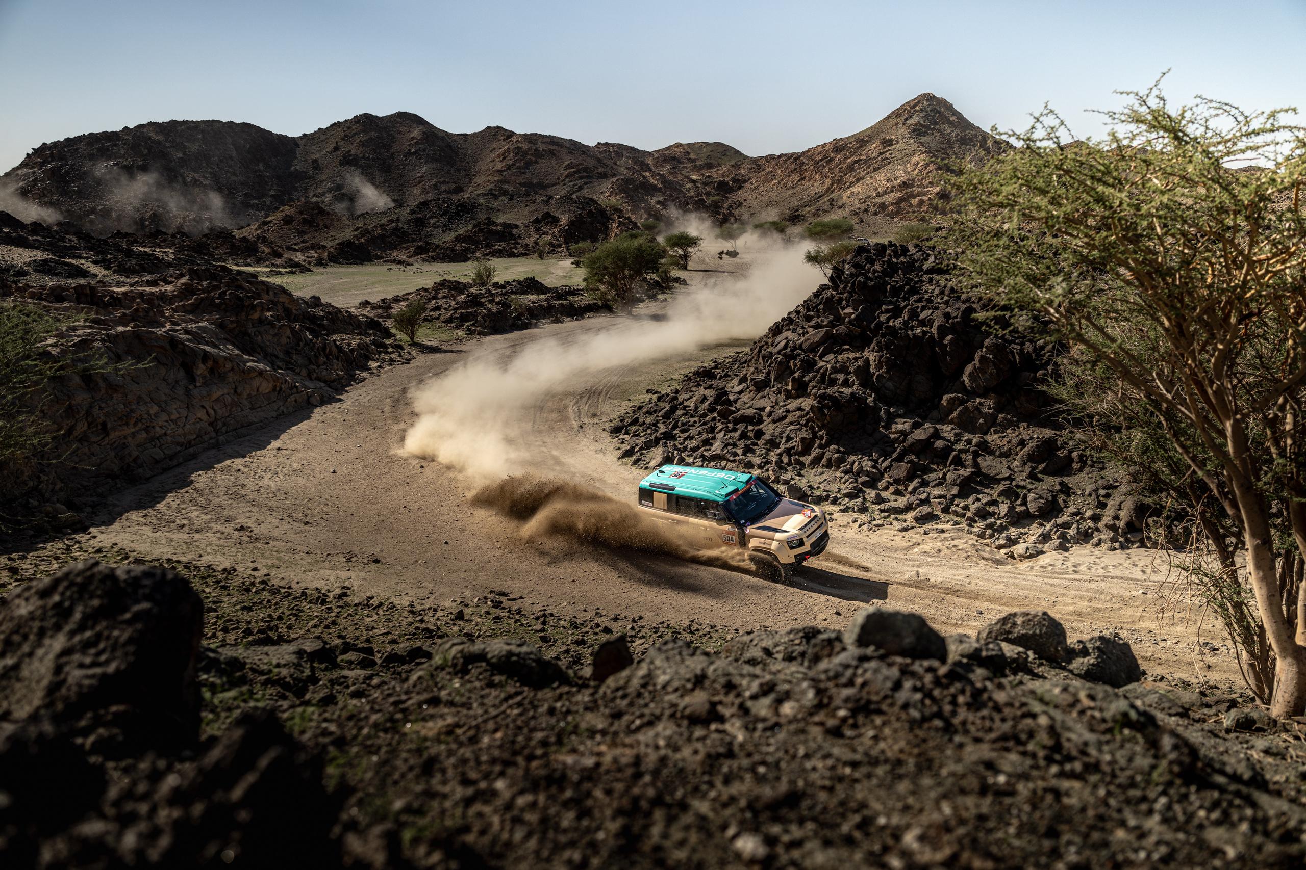 Land Rover Defender Off-roading