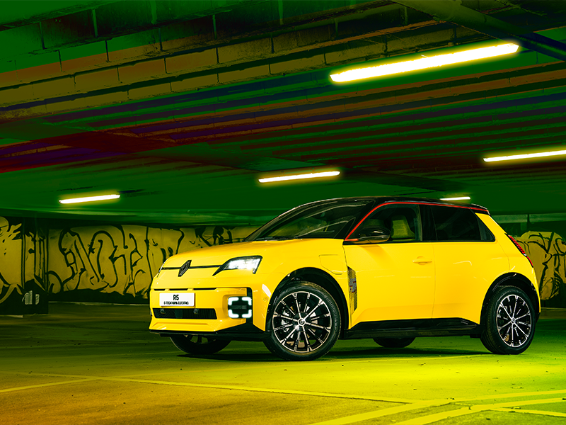 Renault 5 E-Tech 100% electric available from only £22,995 OTR