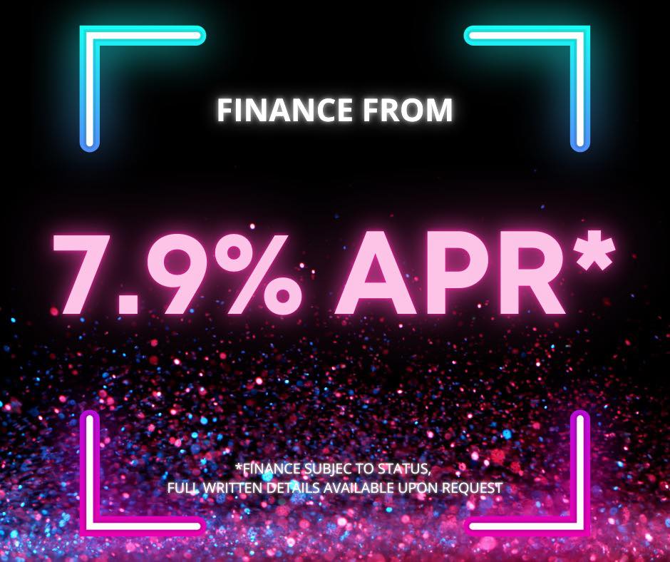 Special offer for march, finance available from only 7.9% APR.