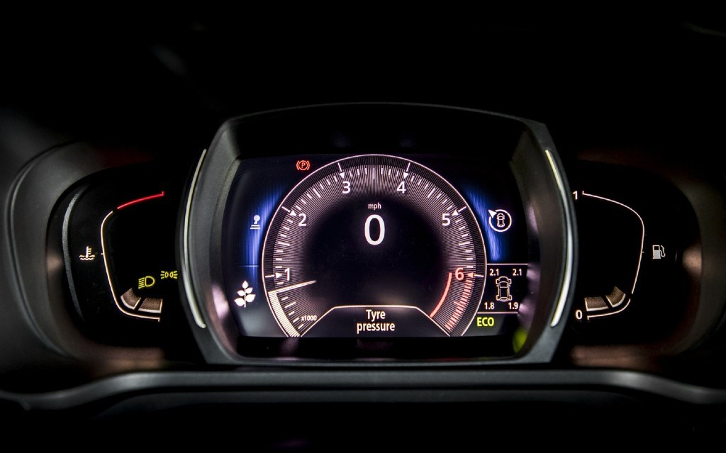 Tyre pressure dial